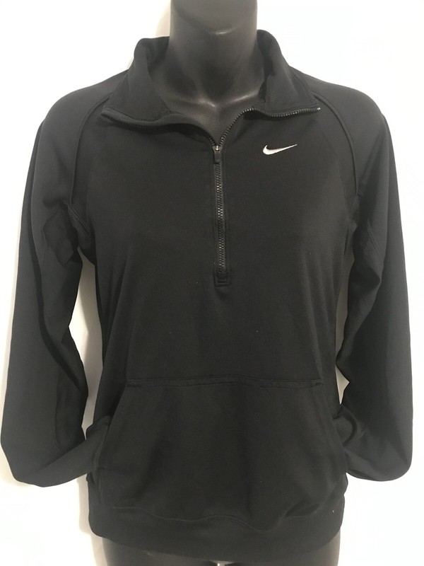 Men’sNIKE Dri-FIT Element Quarter Zip Running Top sz Small-Pre -owned- Pullover. gallery