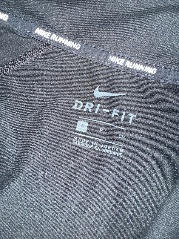 ⭐️MENS S SMALL NIKE BLACK WHITE OREGON PROJECT ORPJT HALF ZIP RARE ⭐️ gallery