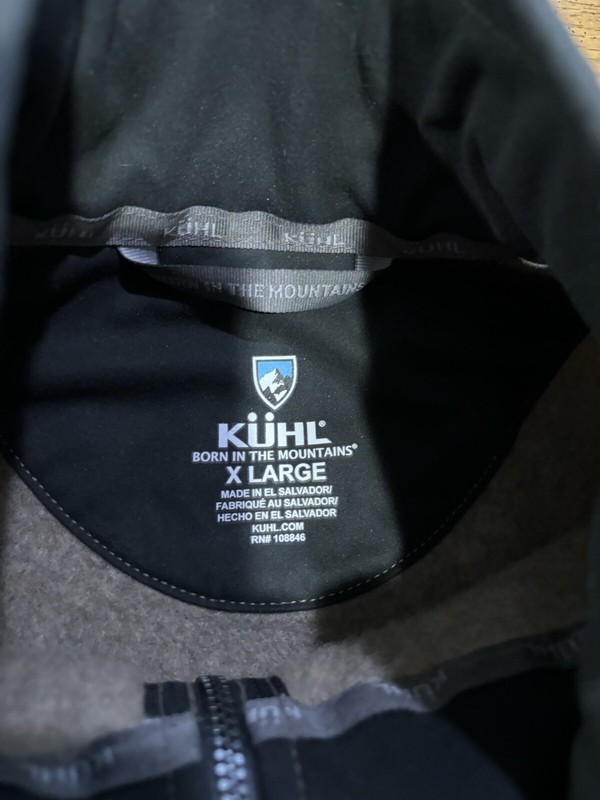 Kuhl 1/4 Zip Mock Neck Hiking Pullover Beige Men’s Size XL gallery