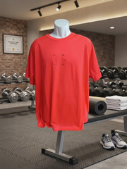 Nike Running Shirt Hot Pink Mens XL Athletic Gym Training14 09 11 05 Swoosh Logo