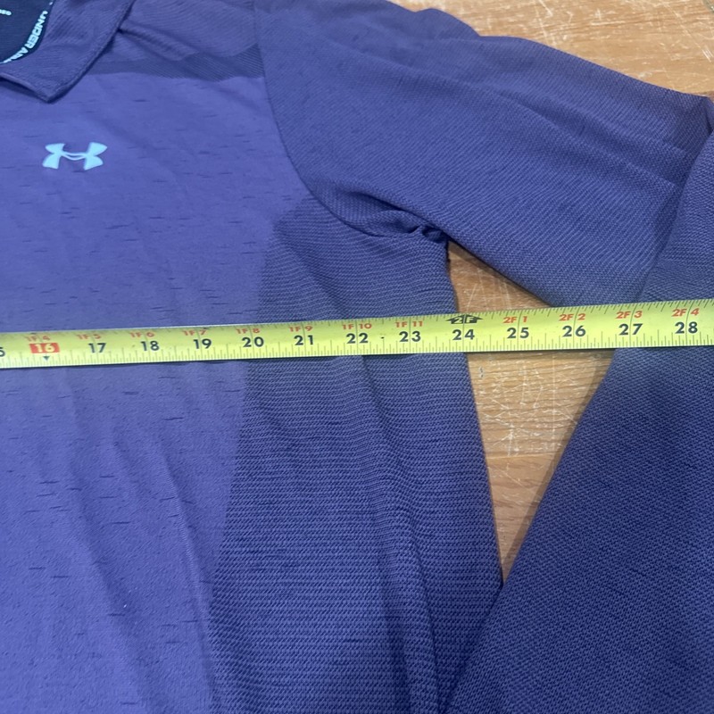 Under Armour 1/4 Zip Pull Over Men’s 3XL Purple Long Sleeve Cpix gallery
