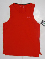 Under Armour Men’s Fitted Running Top, New Orange Sport Life Style Sz M $50
