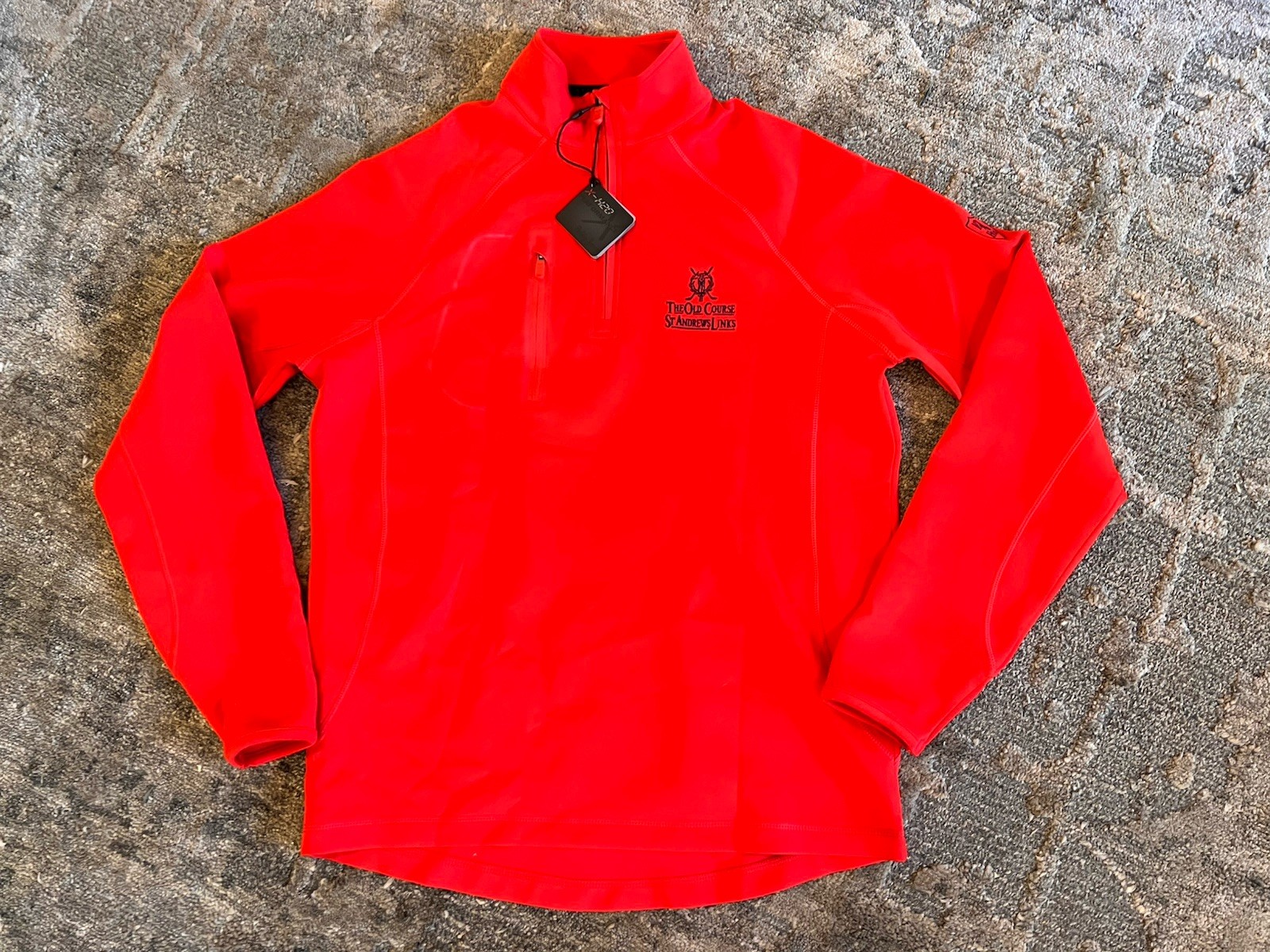 NWT Bobby Jones X-H2O 1/4 Zip || The Old Course Saint Andrew Links || Small S￼ gallery
