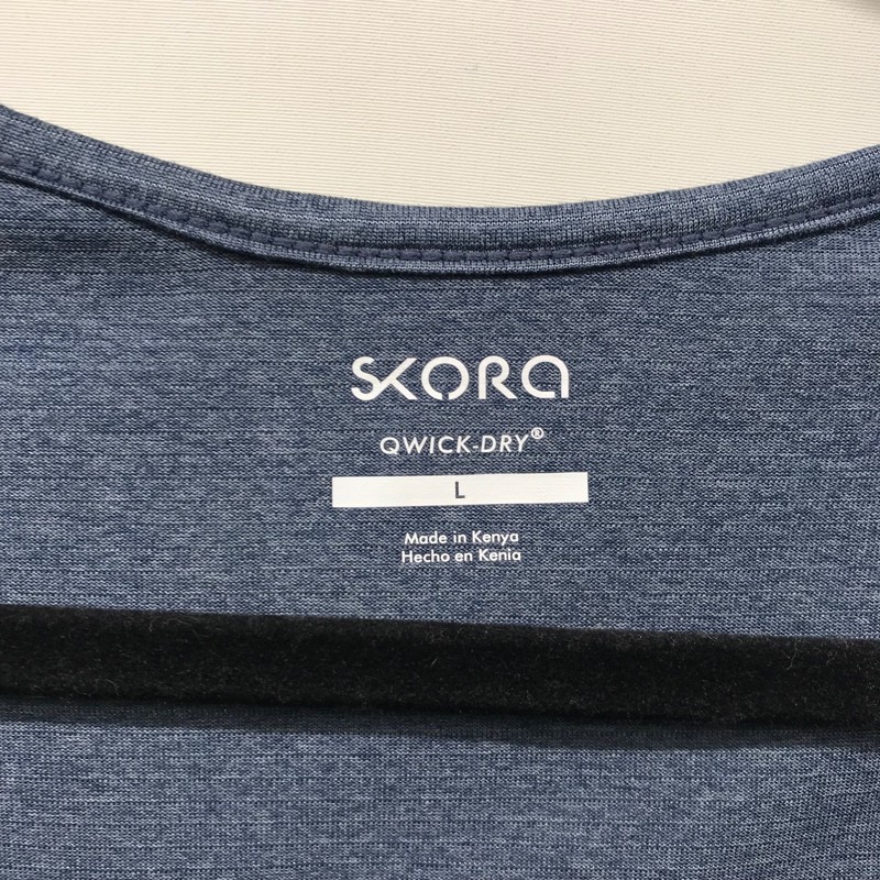 Skora Mens Running Sleeveless Shirt Qwick Dry Lightweight Breathable Blue - L gallery