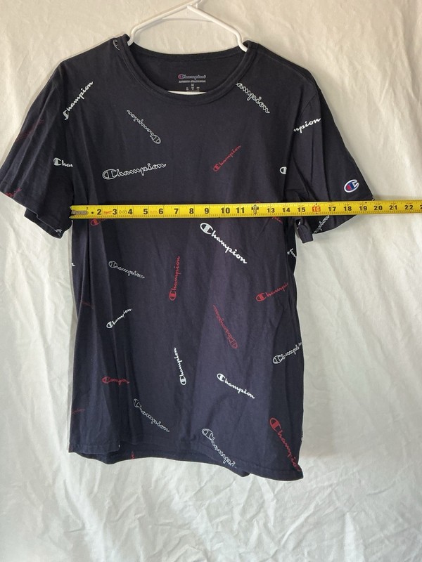 Men’s Champion Authentic Athletic wear Size Medium Shirt With Signature Logos gallery