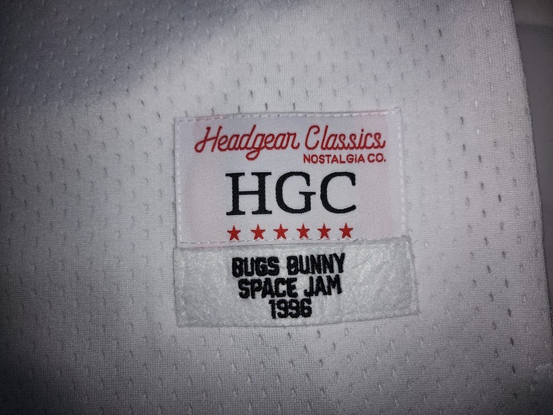 HEADGEAR CLASSICS NOSTALGIA CO M MEN'S TUNESQUAD BUGS BUNNY BASKETBALL JERSEY... gallery