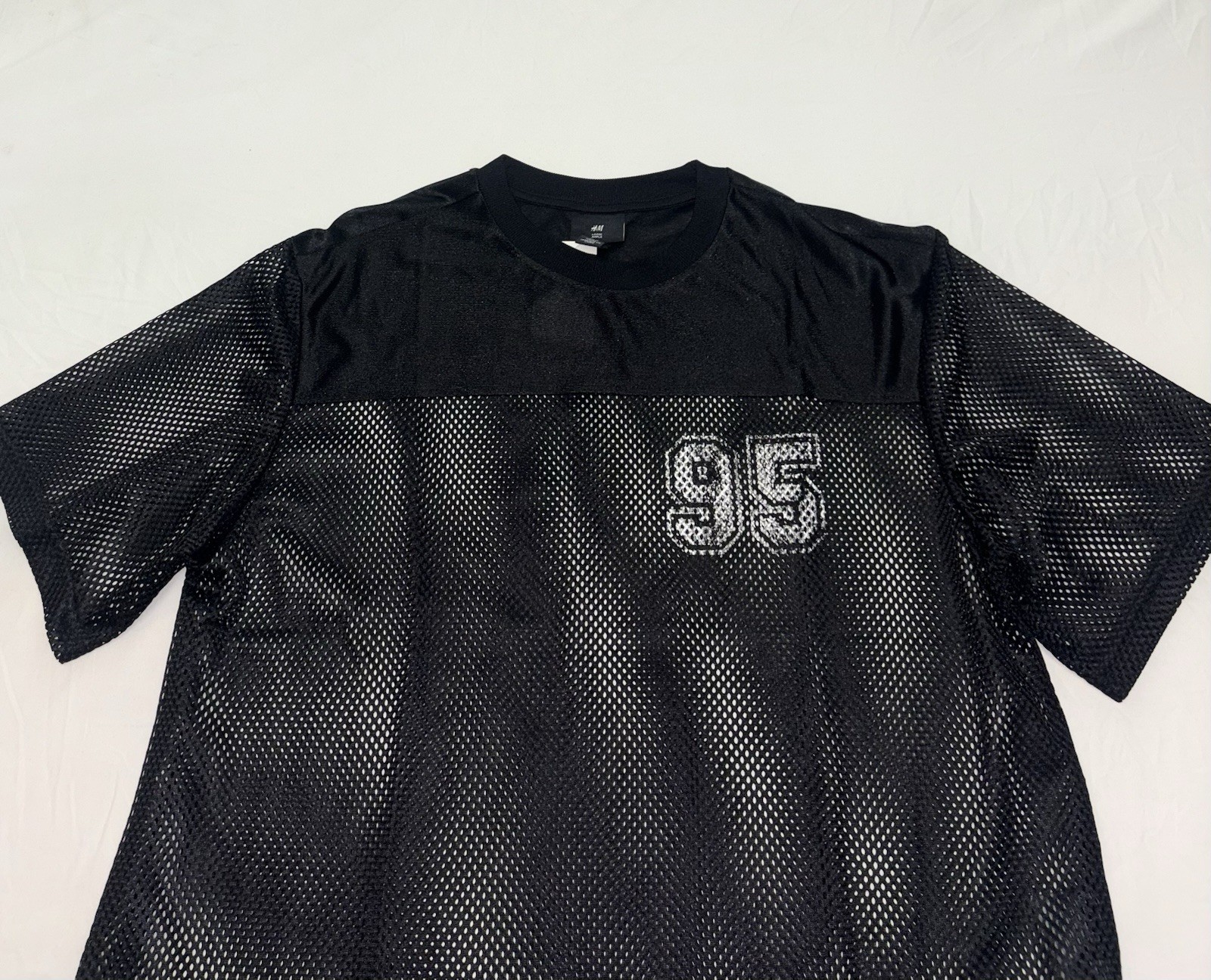 H&M Oversized Mesh Jersey Size Large gallery