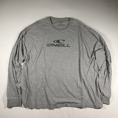 O Neil Mens Sz 3XL Gray Surf Wear T Shirt Long Sleeve