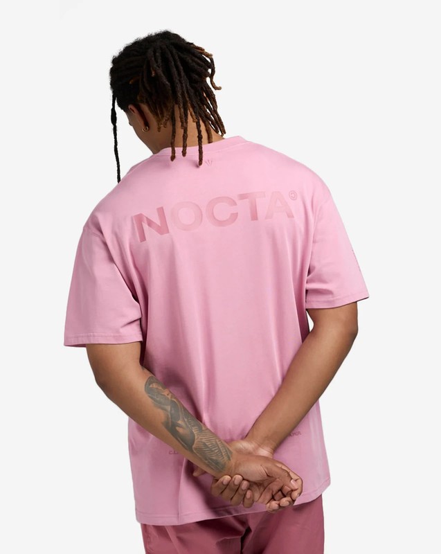 Nike x NOCTA Big Body CS Dropped Shoulders T-Shirt Mens XS Pink FN7663-698 gallery