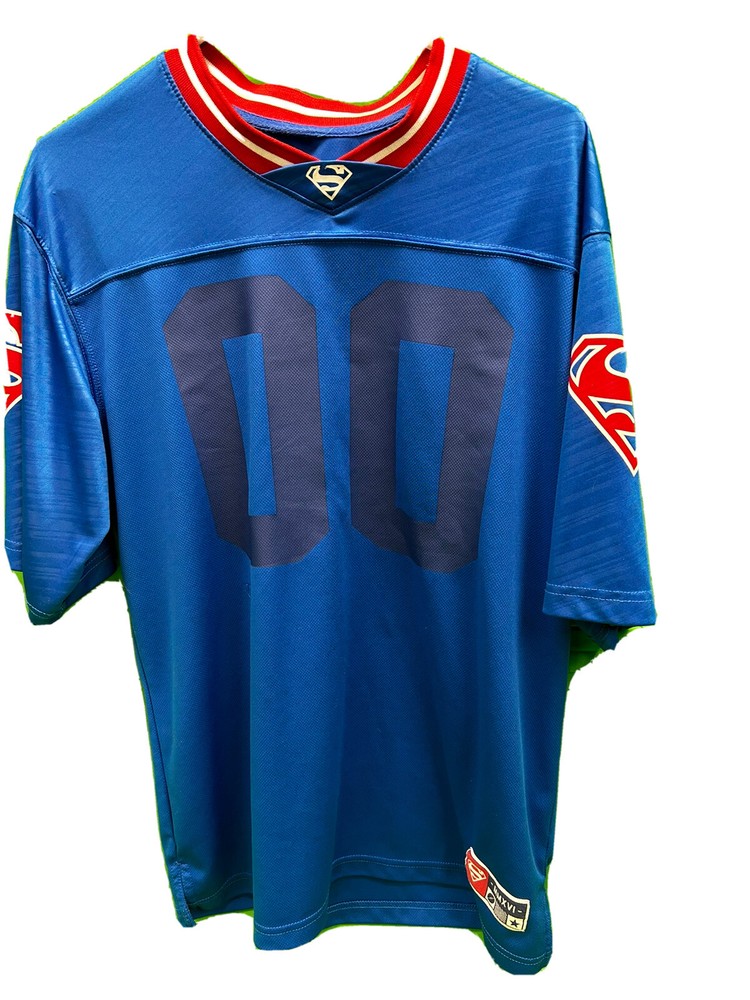 DC Comics Superman MMXVI 2016 #00 SUPER HERO Jersey Mens 20x27 Medium