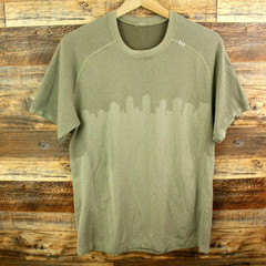 Lululemon Metal vent Tech t shirt Mens size M Short Sleeve Gym Joggers Training