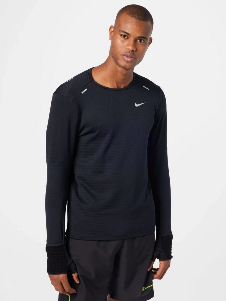 Nike Therma Sphere Dri Fit Running Long Sleeve Mens Size Medium Top CU6083-010 gallery