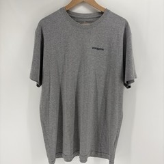 Patagonia Logo Grey Tshirt Organic – Worn Wear – Size Large