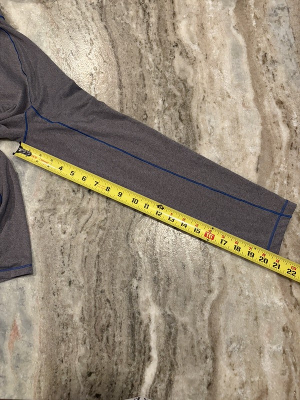 LL Bean Men’s Trail Tee Quick Dry 1/4 Zip Slightly Fitted Base Layer Large gallery
