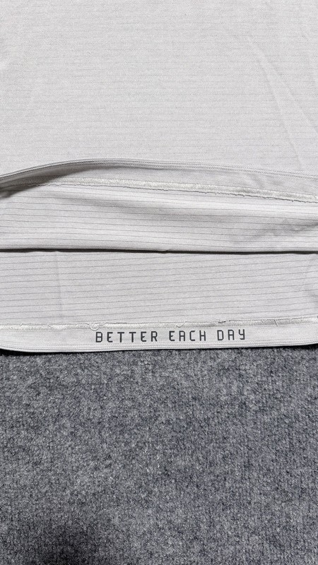 Lululemon Metal Vent Tech Tee Linen White Men’s L select run “Better Each Day” gallery