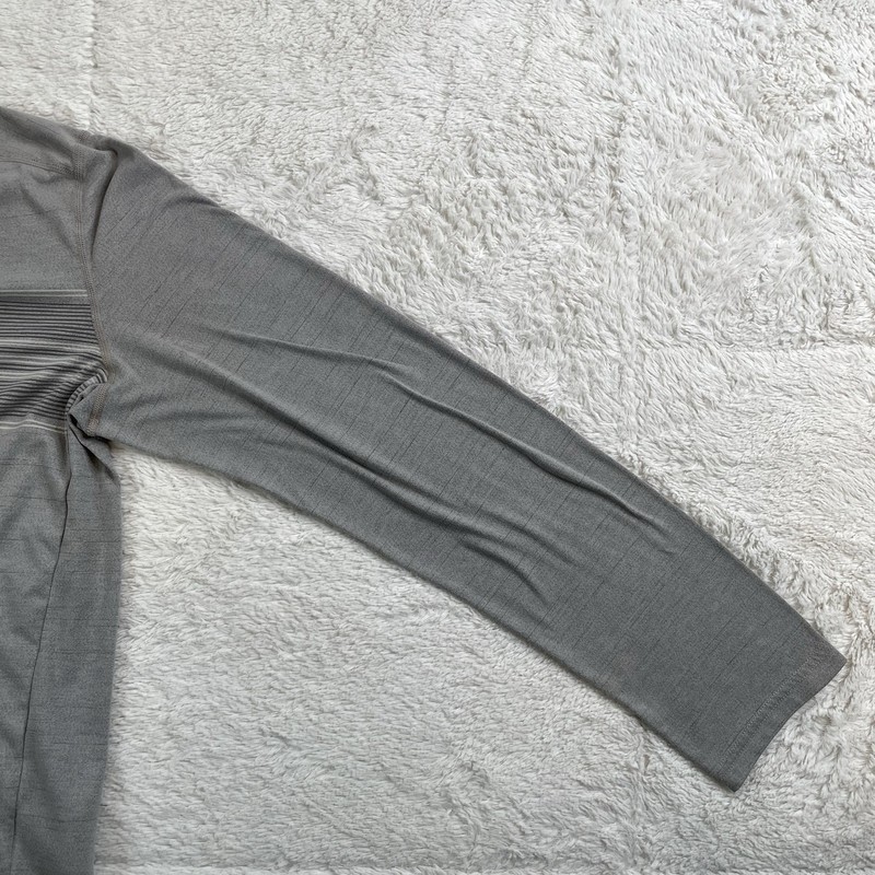 PrAna Shirt Mens S Small Gray Breathe Athletic Graphic Performance Long Sleeve gallery