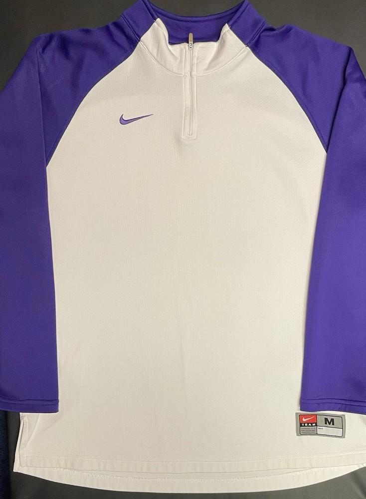 Vintage Y2K Nike - Team Dri-Fit - Warm Up 1/4 Zip Jersey - M