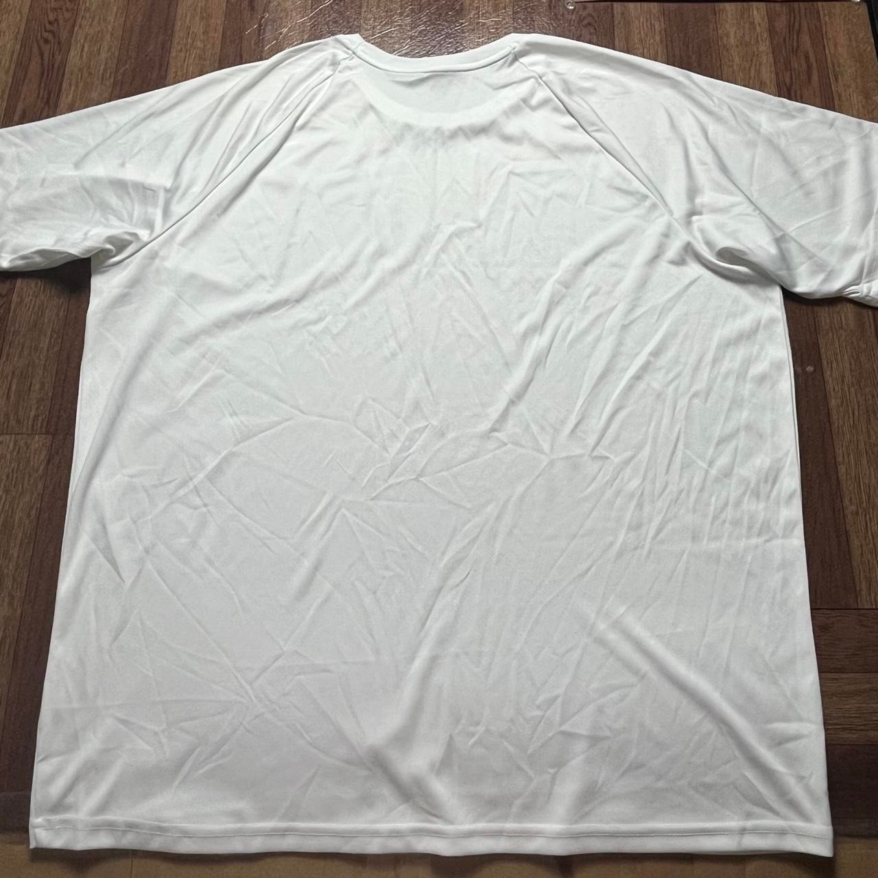 Nike Swim White Dri-Fit Tech Retro Running Train Shirt XL gallery