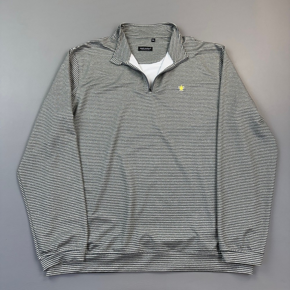 Simply Southern Collection Pullover Mens 2XL Stripe Performance 1/4 Zip Golf