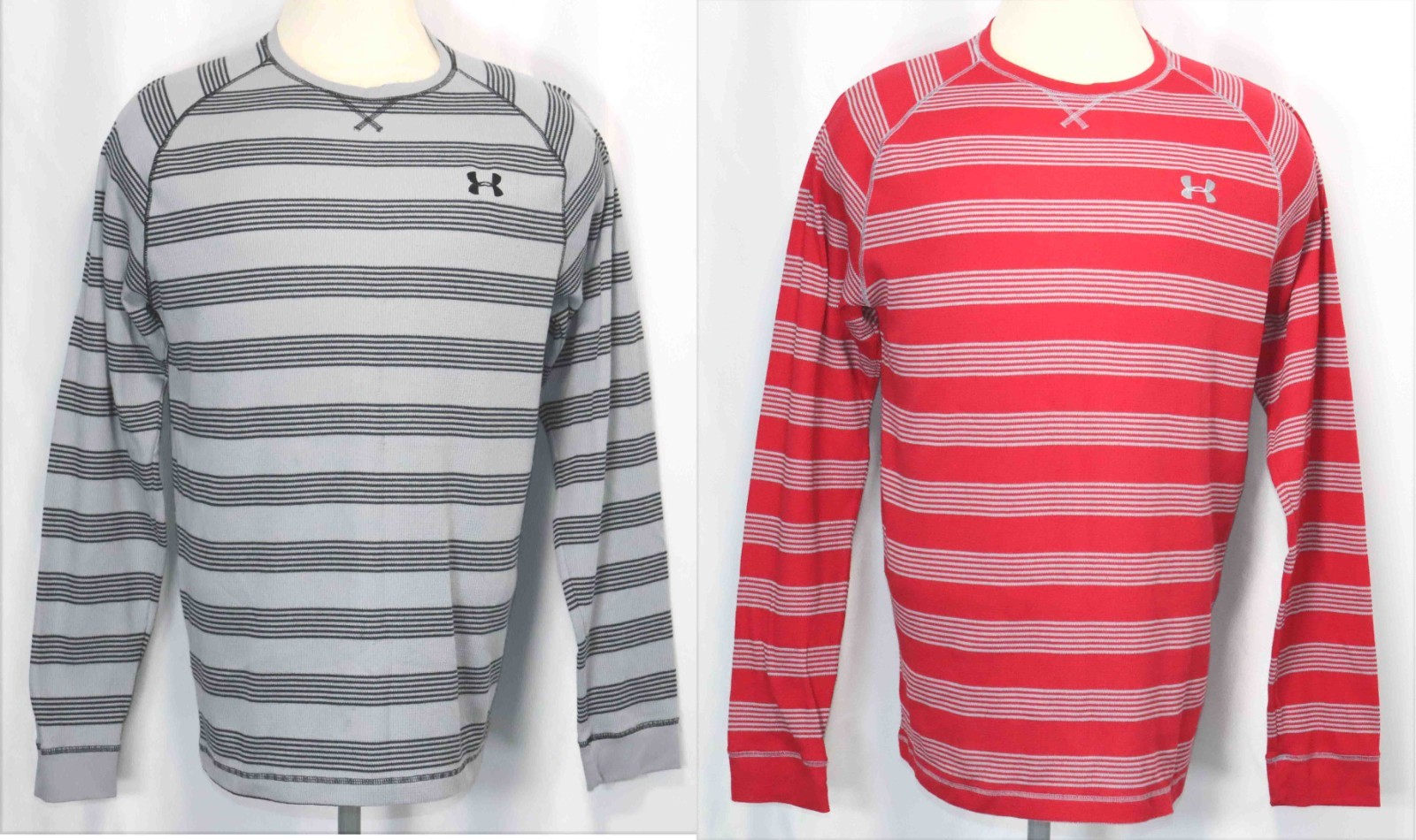 2 - Under Armour Catalyst Thermal Regular Waffle Crew Neck Shirt Mens Size XL gallery