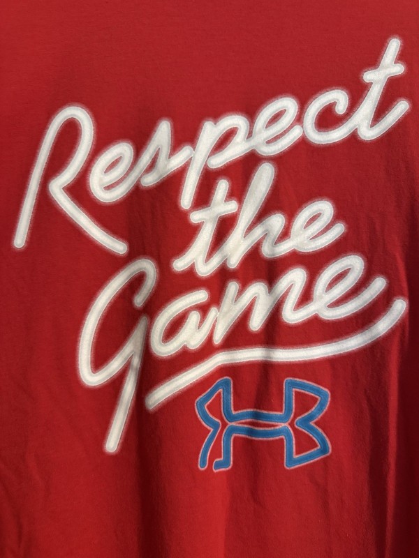 Under Armour Men’s Short Sleeve Respect The Game T-Shirt Size L HeatGear gallery