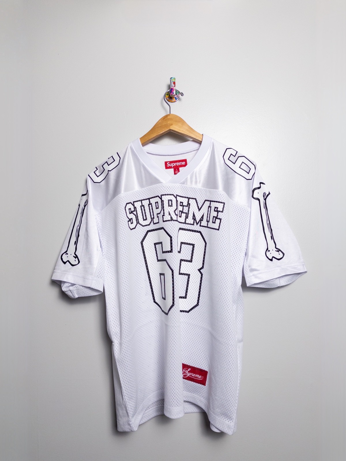 SUPREME BONES FOOTBALL JERSEY SMALL gallery