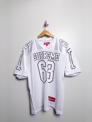 SUPREME BONES FOOTBALL JERSEY SMALL