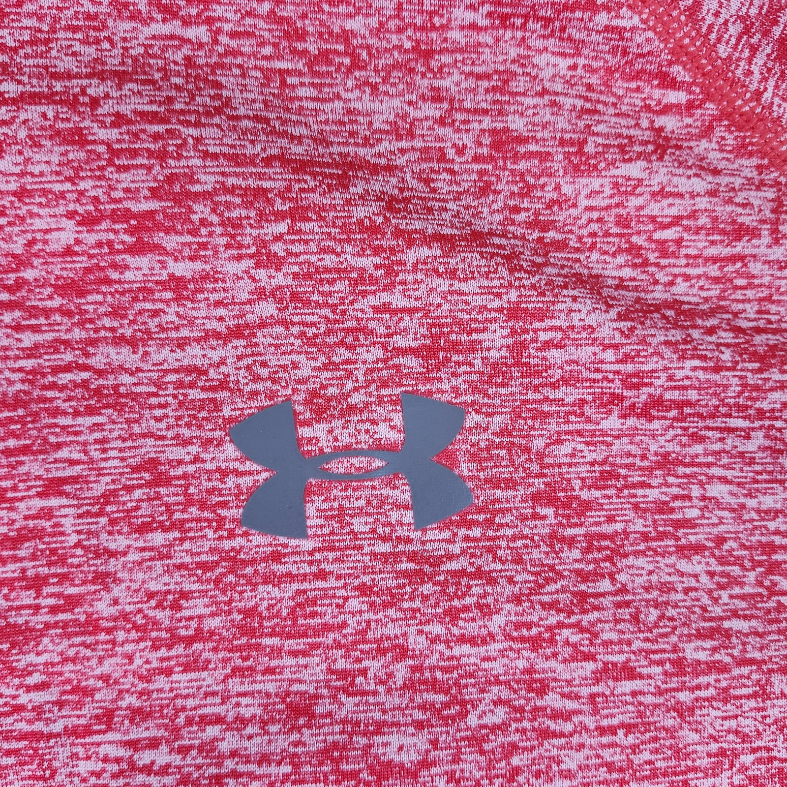 Under Armour Pullover Mens Large Red HeatGear Quarter Zip Long Sleeve Shirt gallery