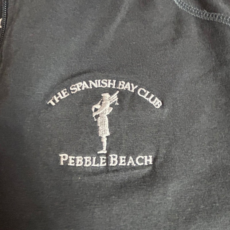 Tasc Performance Quarter Zip Pullover Top The Spanish Bay Club Pebble Beach M gallery