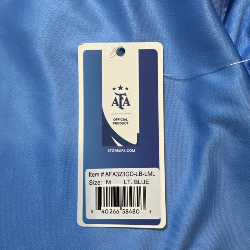 AFA Men’s Active Jersey Messi #10, Size Medium, Blue gallery