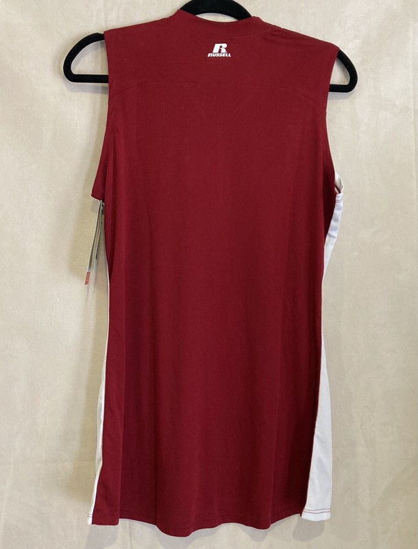 Russell Athletic Dri Fit Power Sleeveless - Red/White - Size M - NWT gallery