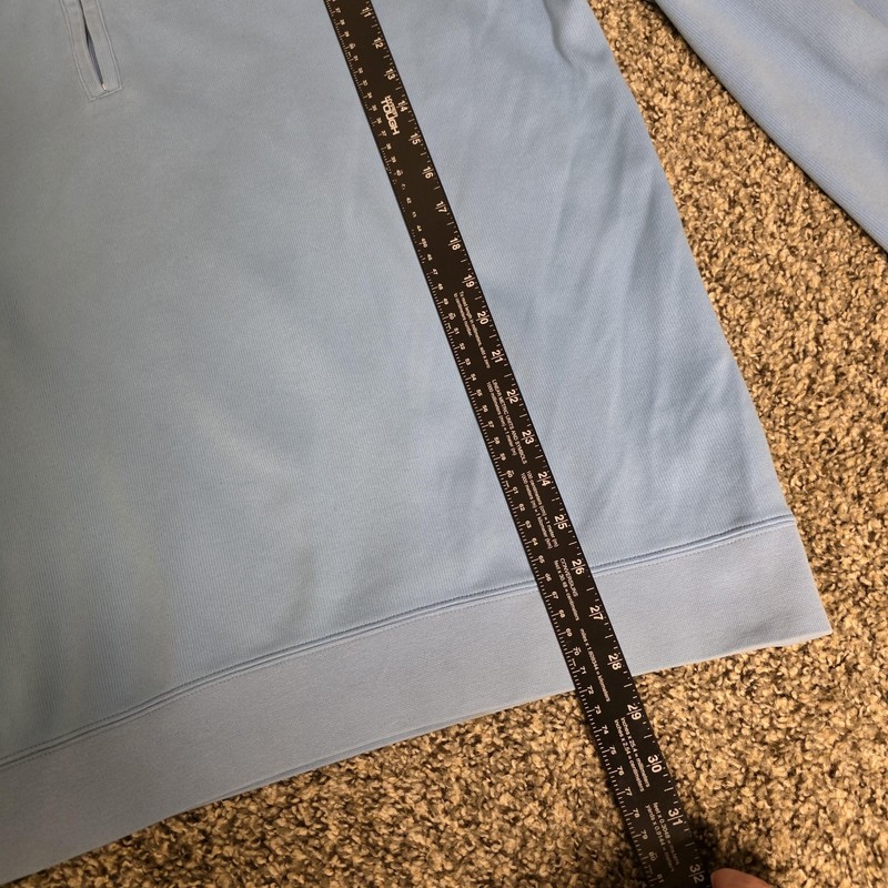 Fairway & Greene Pullover Mens XL Blue Pureformance 1/4 Zip Golf Nevillewood Vtg gallery