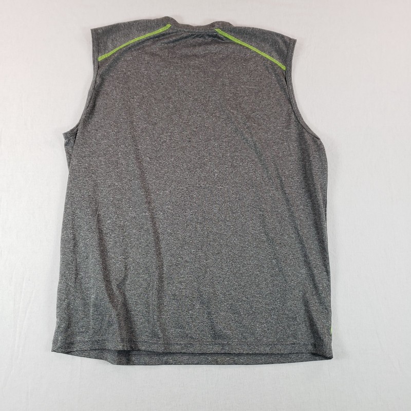Zone Pro Athletic Mens Size XL Gray Green Sleeveless Shirt Top gallery
