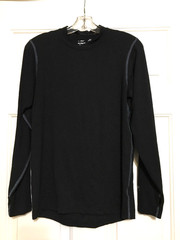 TerraMar Body Sensors size S black base athletic ski long sleeve shirt men’s