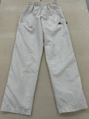Adidas Track Pants White XS Drawstring Unisex Casual NWT