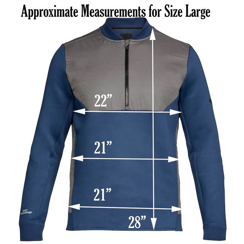 Under Armour Men’s Pullover Unstoppable Gore Windstopper Jacket Size L NEW gallery