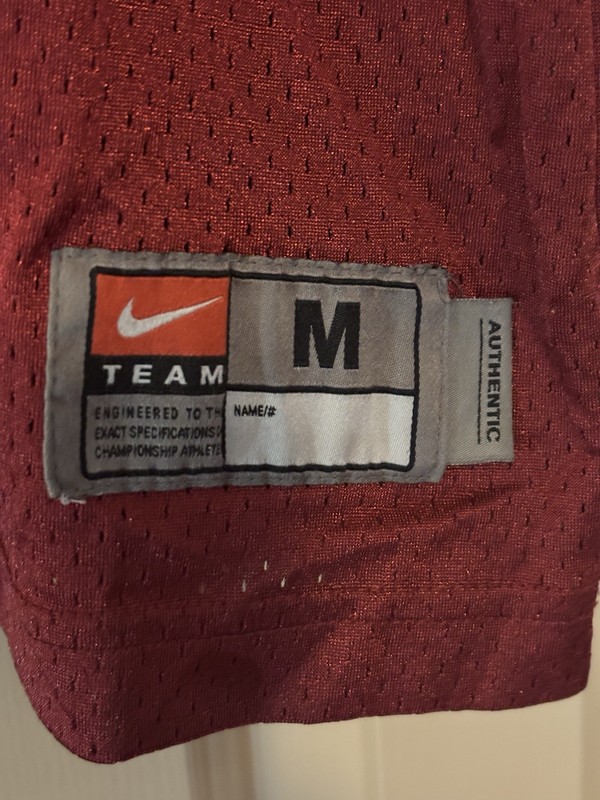 MENS NIKE ALABAMA CRIMSON TIDE FOOTBALL JERSEY SIZE MEDIUM gallery