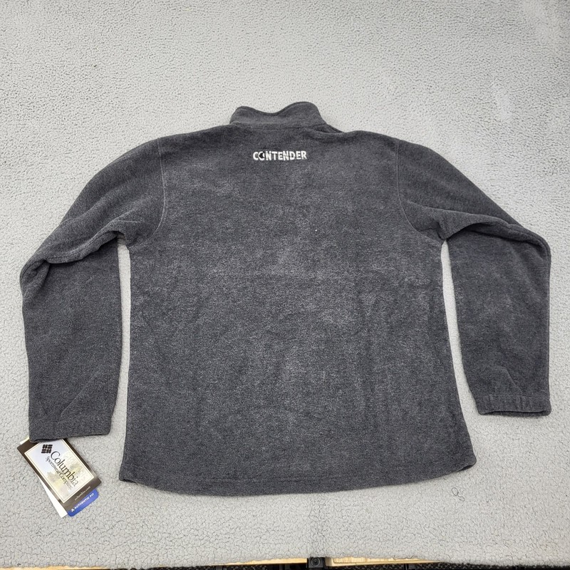 Columbia 1/4 Zip Pullover Mens Medium Fleece Performance Contender Embroidery gallery