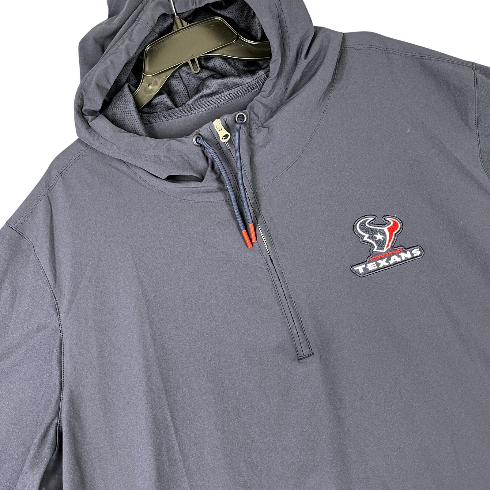 Houston Texans Player Issued #67 Hoodie Mens 3XL Nike Quarter Zip Performance gallery