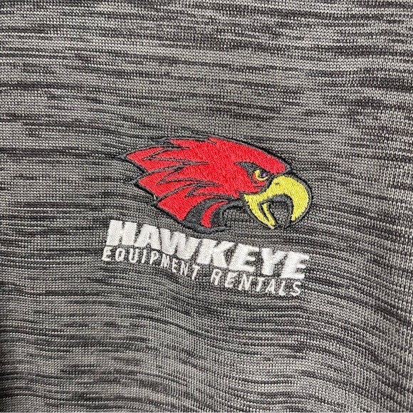 Under Armour ColdGear 1/4 Zip Pullover Men’s XL Loose Fit Sweater Hawkeye Logo gallery