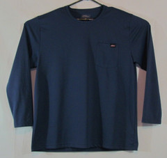 Dickies Men’s Cooling Moisture Wicking UPF 20 Work Shirt Size XL Blue