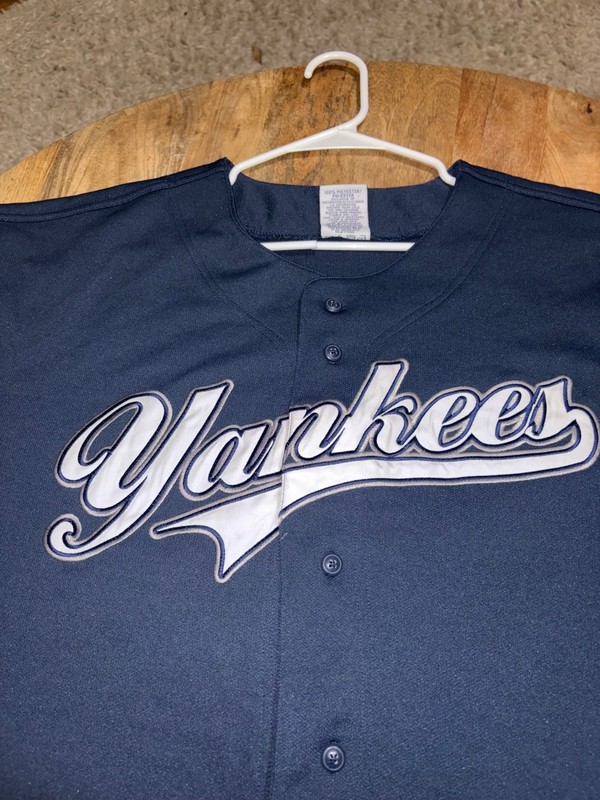 Yankees MLB True Fan Series Mens New York Yankees johnny Damon Jersey Size XXL gallery