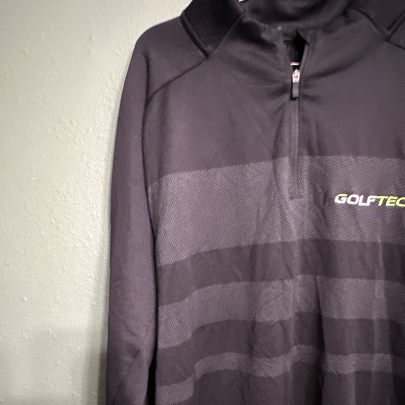Nike Dri-FIT Men’s Golf tec 1/4 Zip Pullover Mock Neck Black L gallery