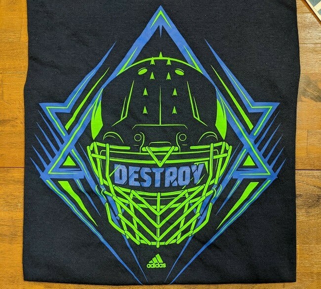 ADIDAS THE GO-TO PERFORMANCE TEE CLIMALITE T-SHIRT Men's Large L (navy blue) NWT gallery
