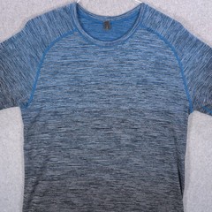 Lululemon Athletic Stretch Metal Vent Tech Gym Workout Casual Shirt Mens Large