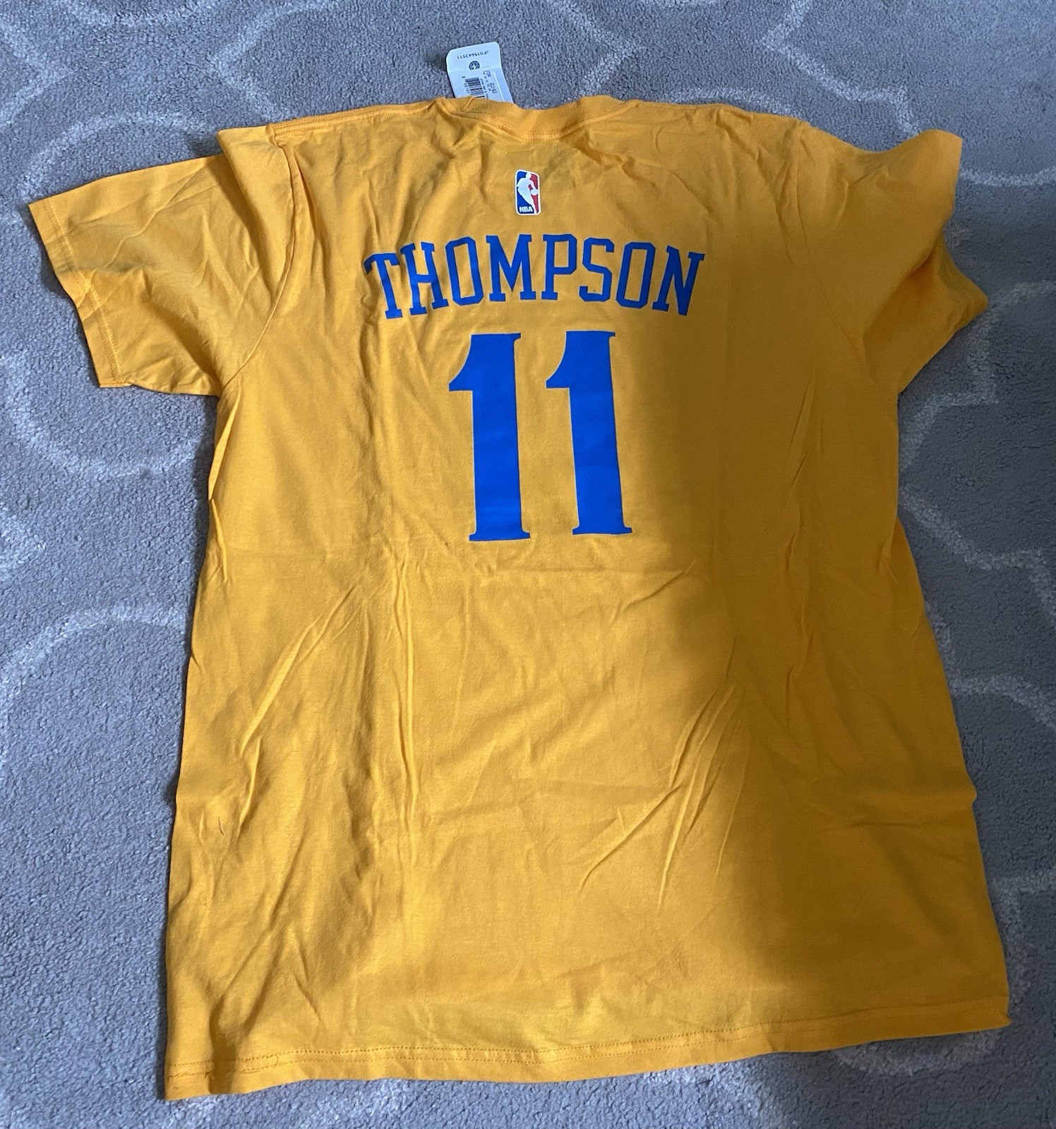 Golden State Warriors Klay Thompson NBA Adidas Shirt Men’s Size Large NWT L gallery