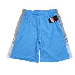 Galaxy by Harvic Mens Moisture Wicking Active Mesh Performance Shorts Navy Large