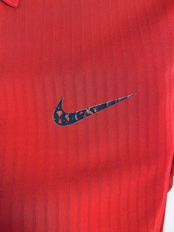 Nike Roger Federer RF 2010 Indian Wells Haiti Tennis Polo Shirt Large Rafa Nadal gallery