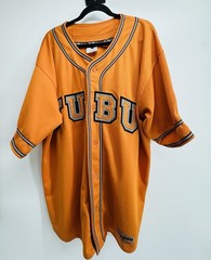 Vintage FUBU League 05 Sport The Collection Hip Hop Jersey Men’s XL Orange Y2K
