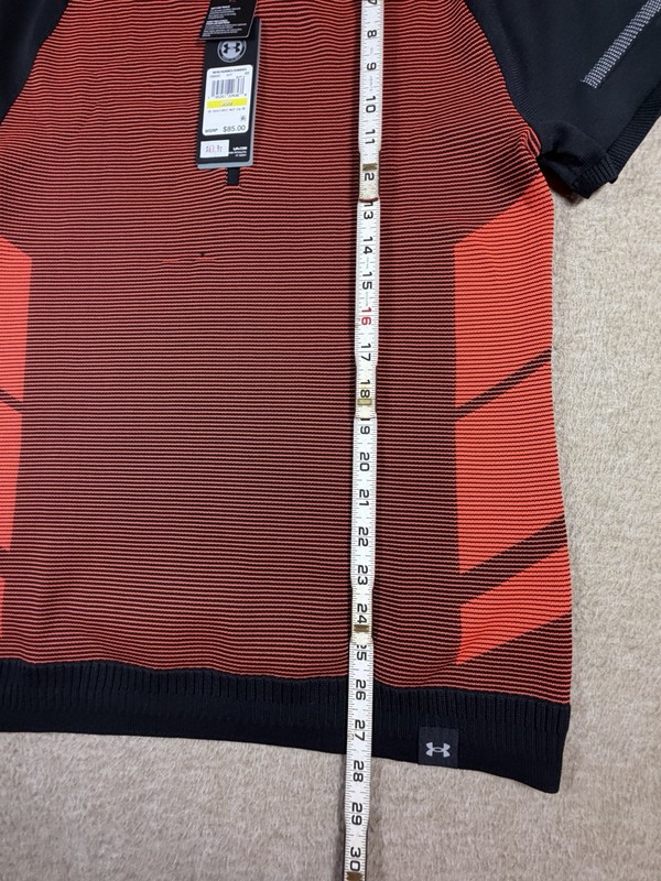 Under Armour Intelli-Knit Men Running Shirt Medium Half Zip 1366503 New gallery